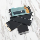 Для Samsung S7 edge G935F G935A G935FD ЖК-дисплей с сенсорным экраном дигитайзер супер AMOLED экран + лента