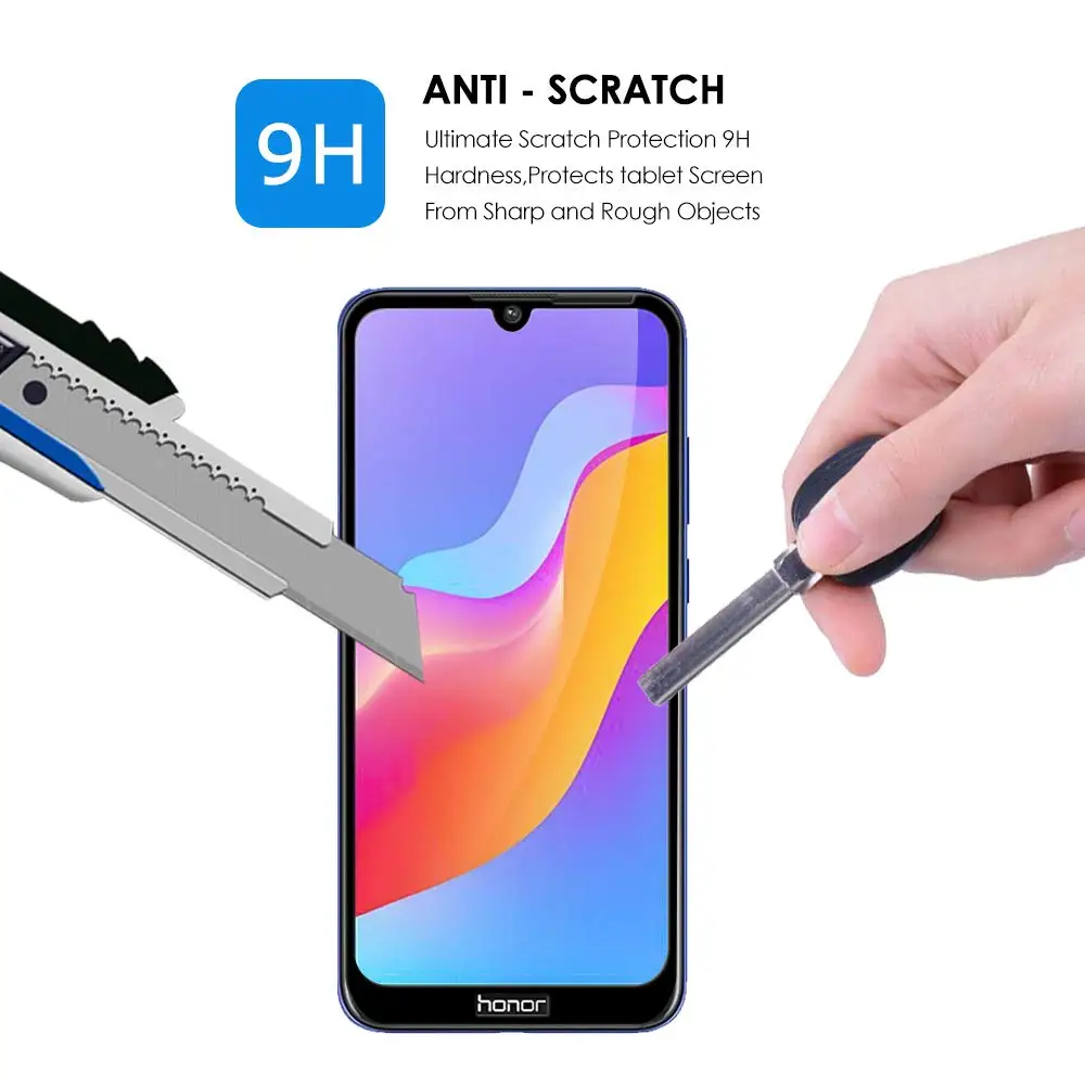 Закаленное стекло для Huawei Y5 2019 защита экрана с полным покрытием пленка AMN LX9 LX1 LX2 LX3