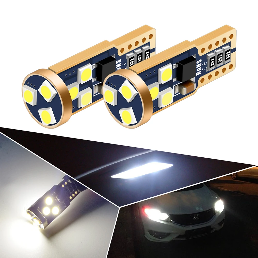Светодиодсветодиодный ламсветильник Canbus T10 W5W 9SMD для тюнинга автомобиля задний