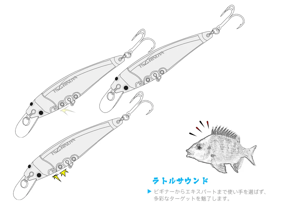 TSURINOYA DW34 78 мм/9,2 г плавучая приманка на гольяна приманка кровяной слот крюки, твердая наживка глубина Dving 0,8-1,2 м искусственная приманка