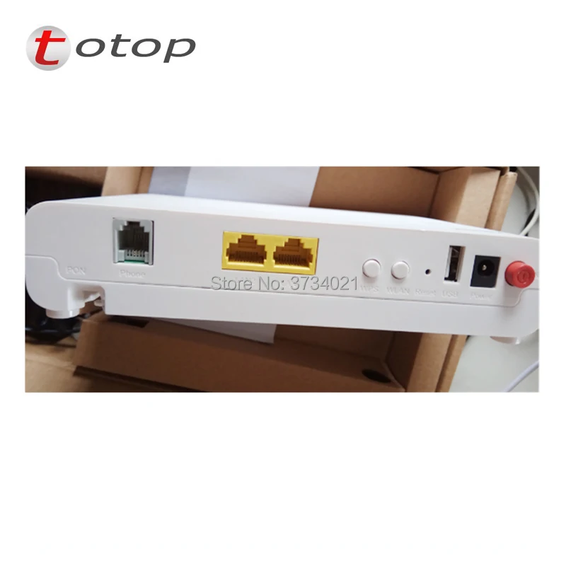 ZTE GPON ONU ZXHN F612W with 2 FE port + 1 voice WIFI and English interface Router | Мобильные телефоны и аксессуары