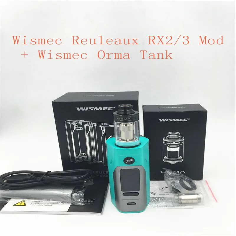 Электронная сигарета WISMEC RX2/3 MOD kit для аккумуляторов 18650 Комбинации CLTANK. Orante танк.