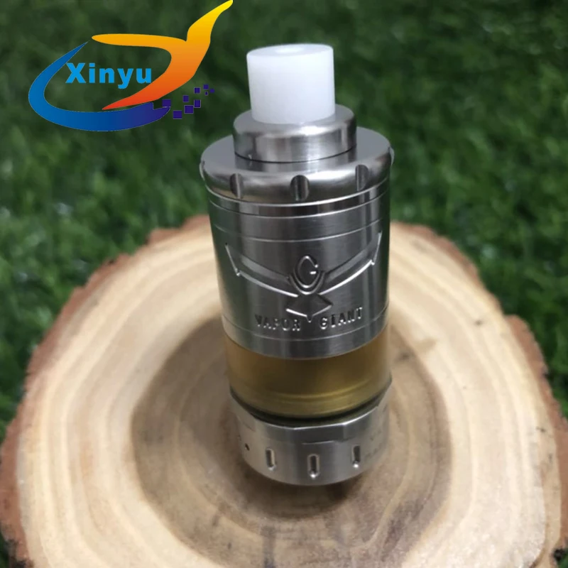 2 шт. новейший пар гигантский M5 MTL RTA 5 мл 316 испаритель из нержавеющей стали 23 мм VG
