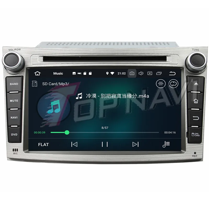 Topnavi Octa Core Android 9 0 Автомобильный GPS навигатор для Subaru Legacy/Outback 2009 2010 2011 2012