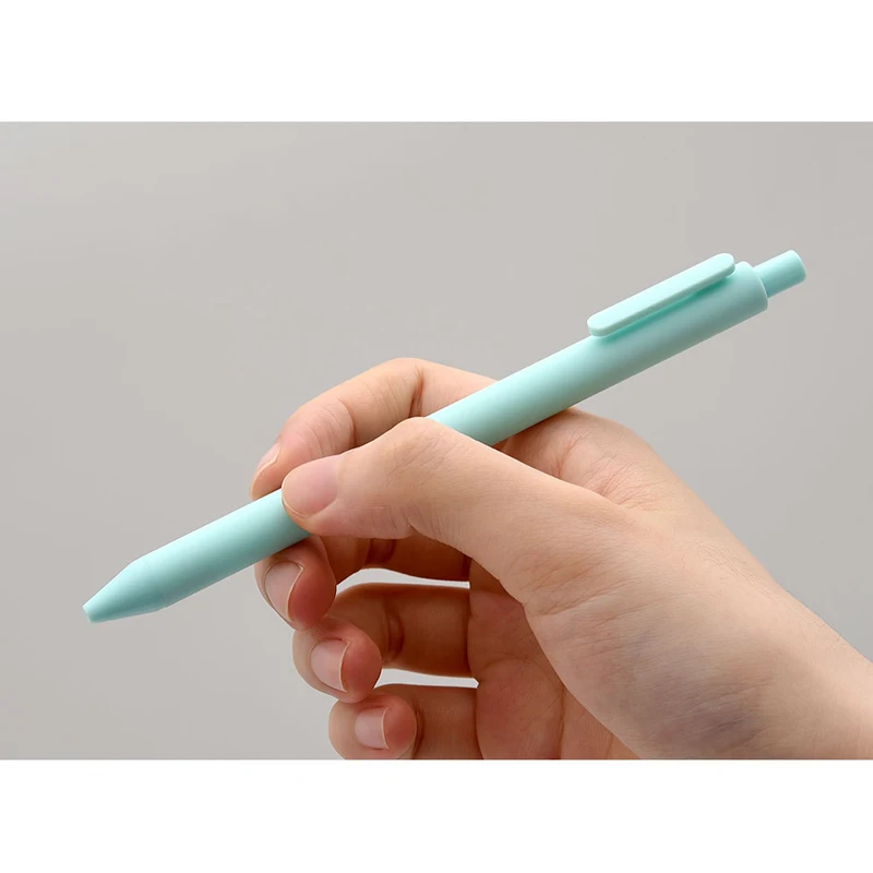 Новые xiaomi Kaco макароны, конфеты цвета 5 шт красочные ручки 0,5 мм черные чернила Гладкие письма прочные mi подписи ручки