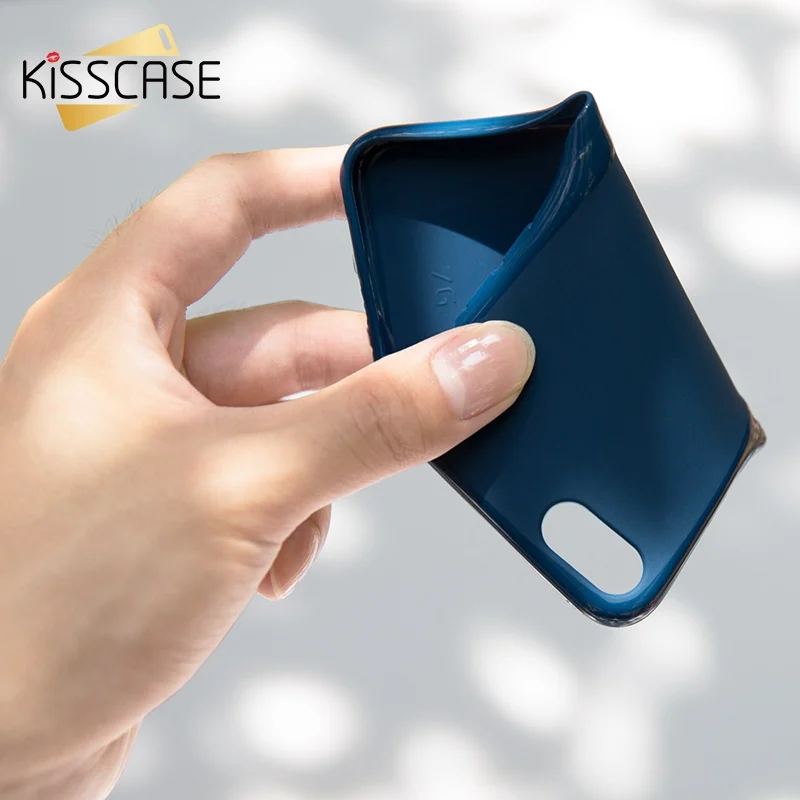 KISSCASE Clear Phone Case For iPhone 7 XS MAX XR 6S X Transparent Soft TPU Silicone 6 8 Plus 5 5S SE Fundas |