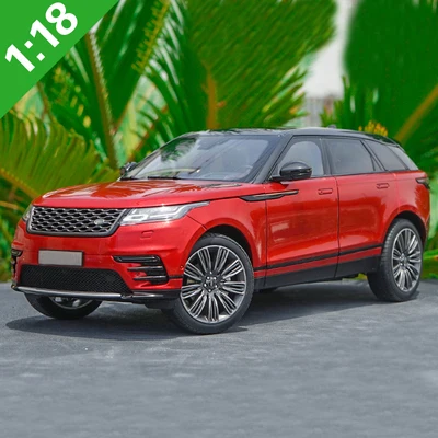 Красный Высокая имитация 1:18 VELAR SUV передовая Игрушечная модель автомобиля литая под давлением металлическая модель подарки коллекция оригинальная коробка - Цвет: Красный