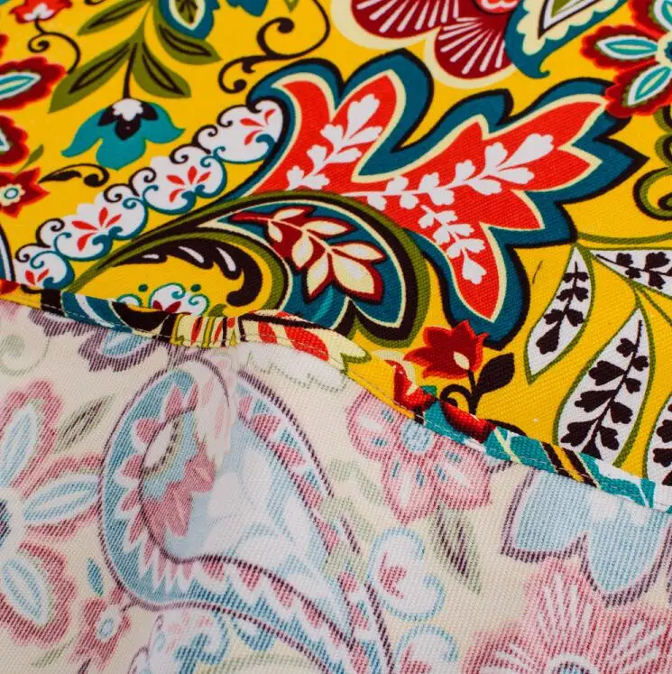 Бесплатная доставка Национальный Ветер Ретро Цветы скатерть с водой и