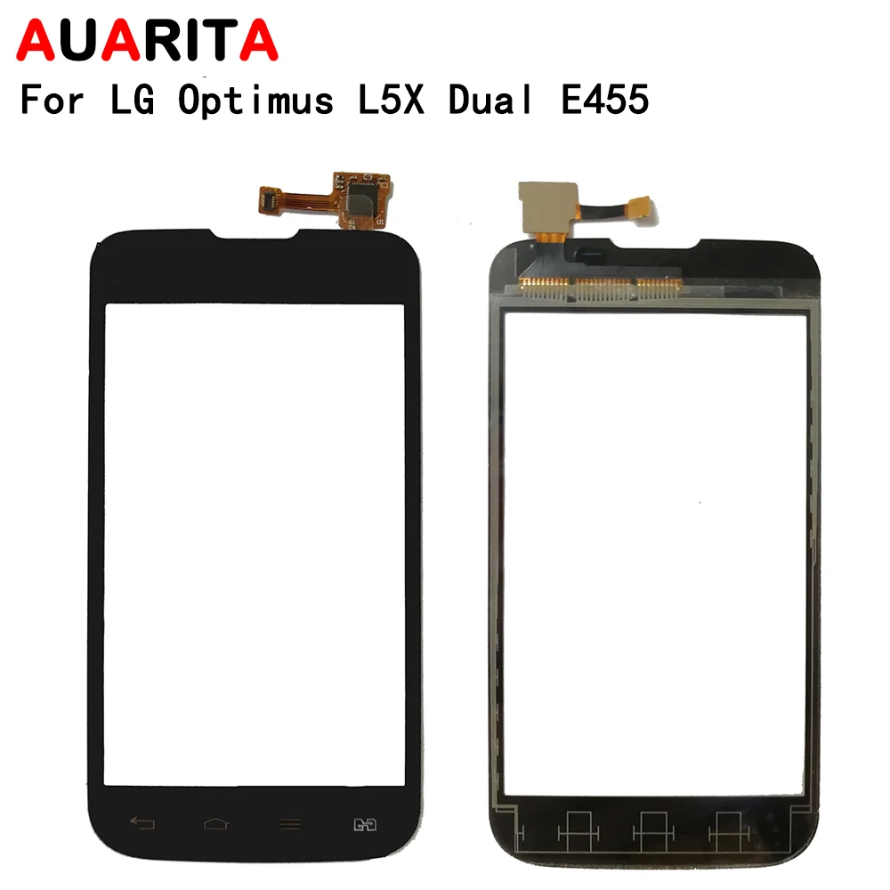 Сенсорная панель дигитайзер сенсорный экран Переднее стекло для LG Optimus L5 II E460 E450