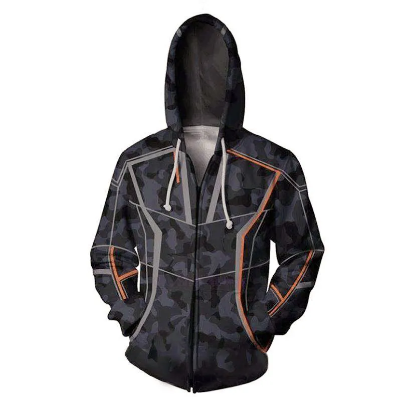 Zipper Coat 6 Толстовки с капюшоном «мстители», 4 Энда, костюм для косплея, Капитан Америка, Железный человек, Тони Старк, верхняя одежда с капюшоном на молнии, пальто для мужчин и женщин - Цвет: Zipper Coat 6