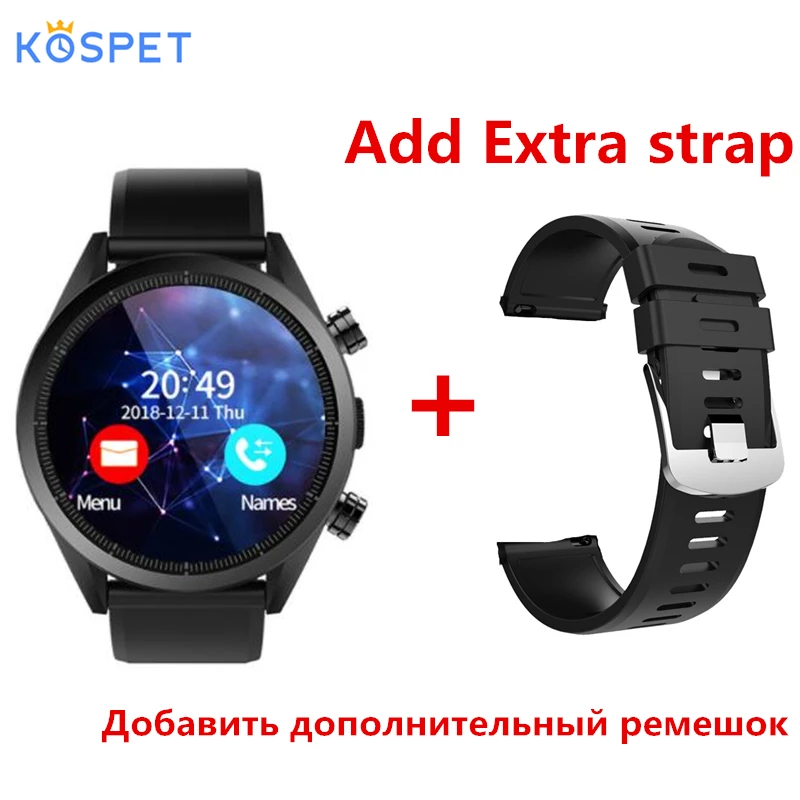 Kospet Hope 3g+ 32G 4G-LTE Smartwatch Phone 1,39 'IP67 wifi gps/ГЛОНАСС 8.0MP Android 7.1.1 Смарт-часы для мужчин и женщин для iOS Android