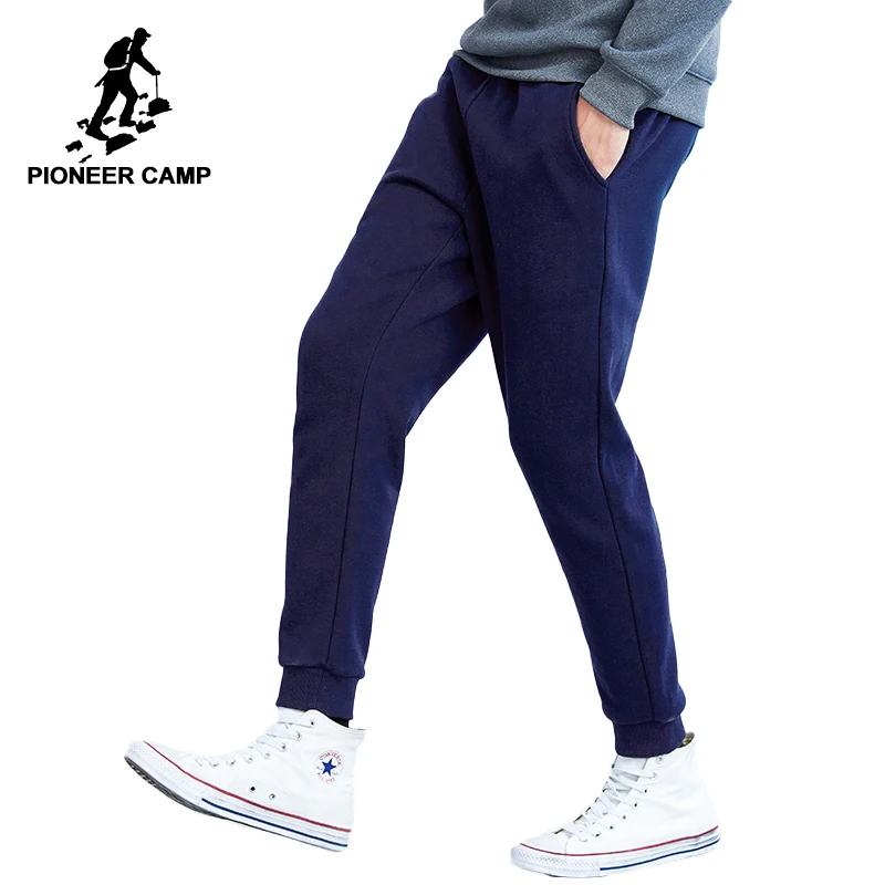Pioneer camp новые флисовые тренировочные штаны Мужская брендовая одежда однотонные