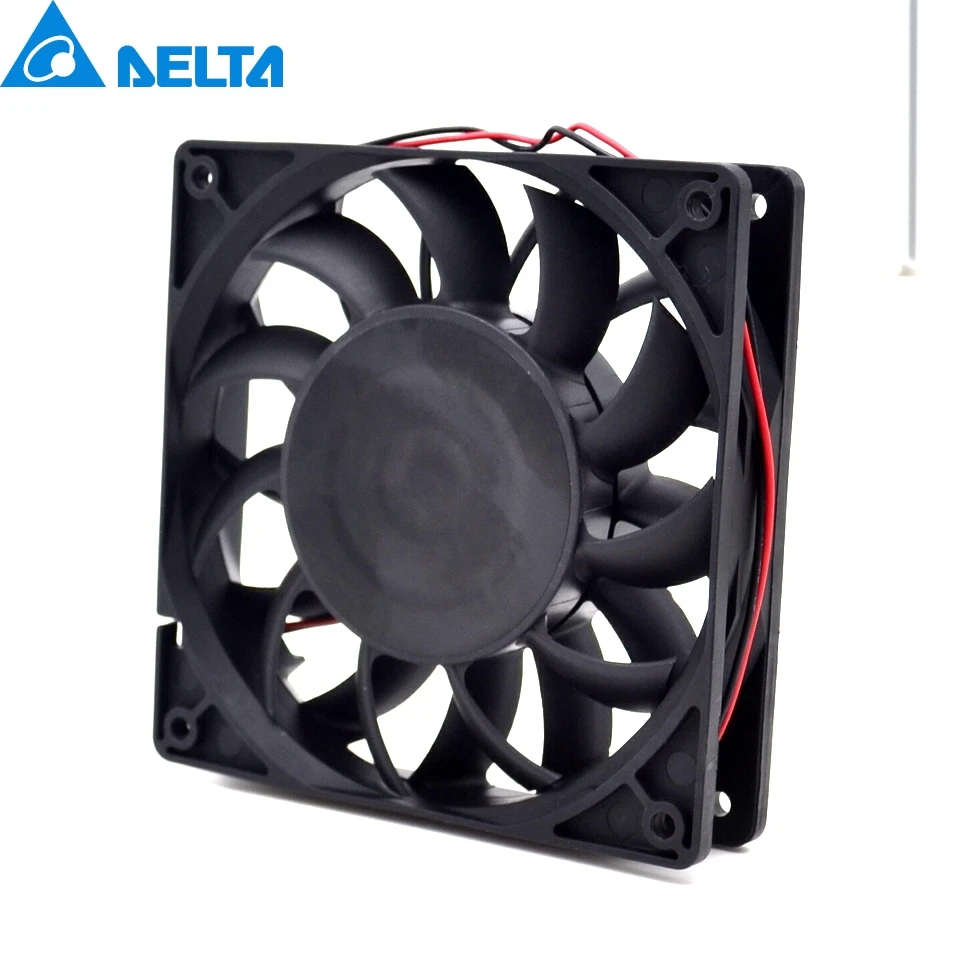 Delta Новый FFB1212EH 12V 1.74A 120 мм 12025 двойной шариковый подшипник охлаждающий вентилятор