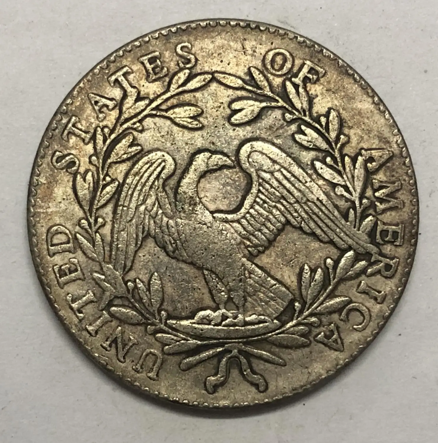 

1795 Flowing Hair bust Dollar Silver Plated Coin Exact Copy