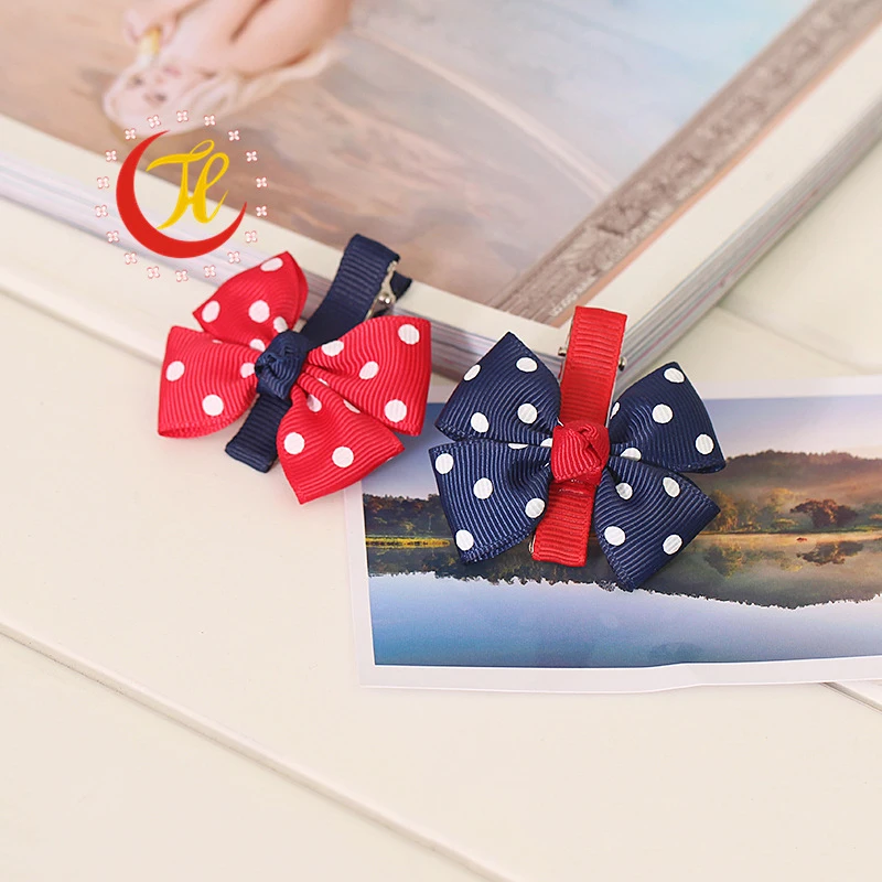 1 шт. новый дизайн модный детский головной убор в рубчик милые заколки для волос