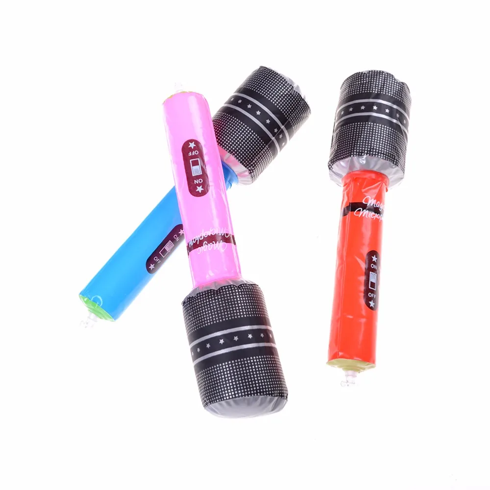 Надувной микрофон 6 шт. 24 см | Игрушки и хобби