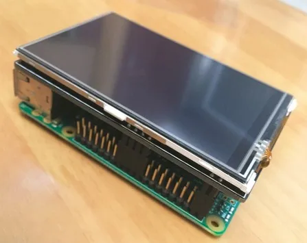 Сенсорный ЖК экран для Raspberry Pi 3 5 дюйма дисплей TFT 1 2 Zero W 12 контактный HD 320*480 с