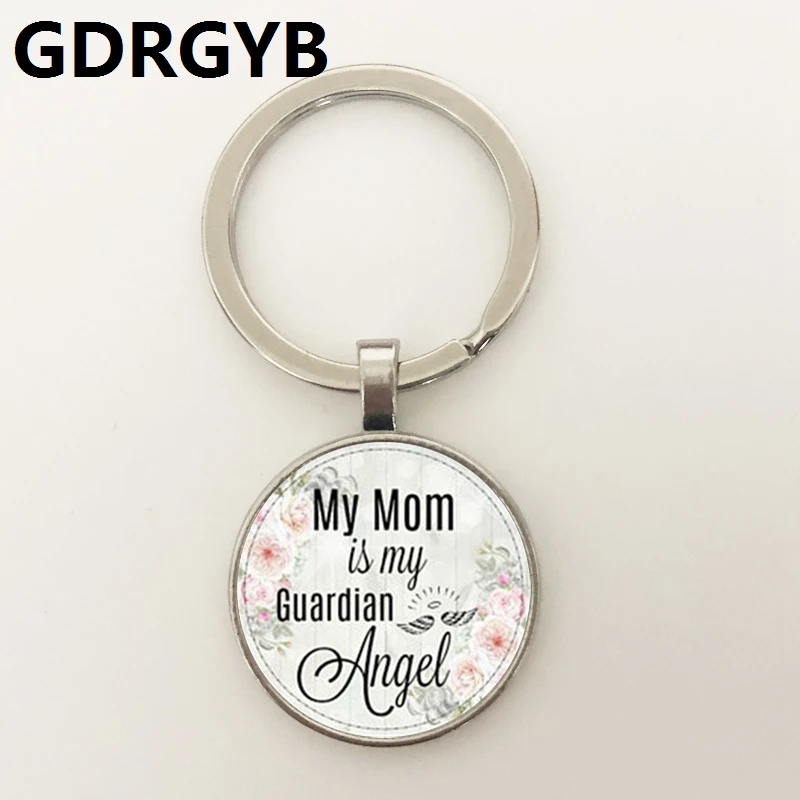 GDRGYB 2019 мама мой Ангелочек хранитель в память камень по дню рождения|Брелоки| |