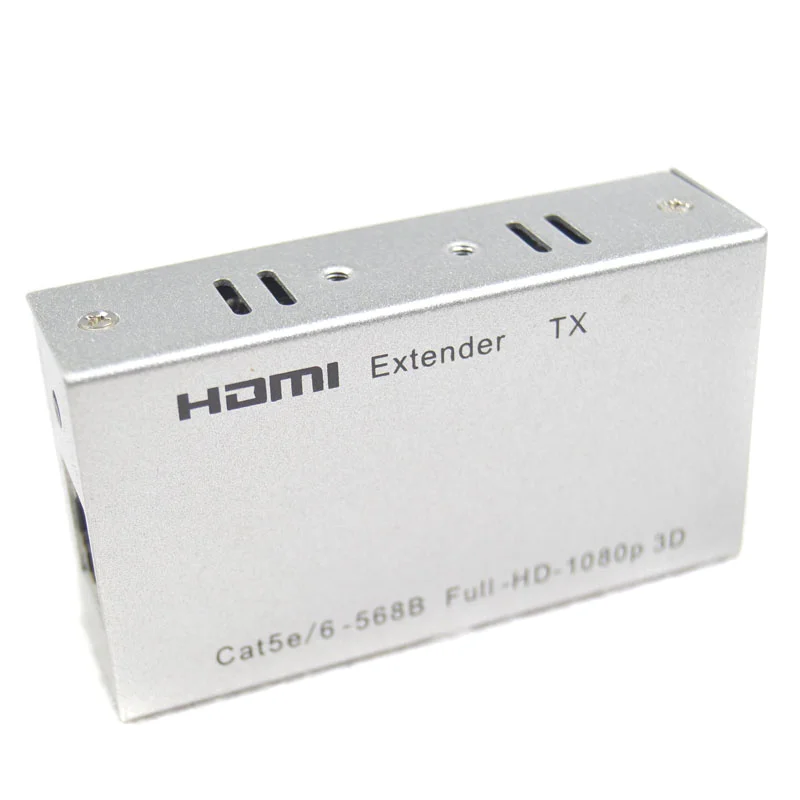 Effelon 1080 P HDMI Extender приемник передатчик над cat 5e/6 RJ45 Ethernet преобразователя с адаптером