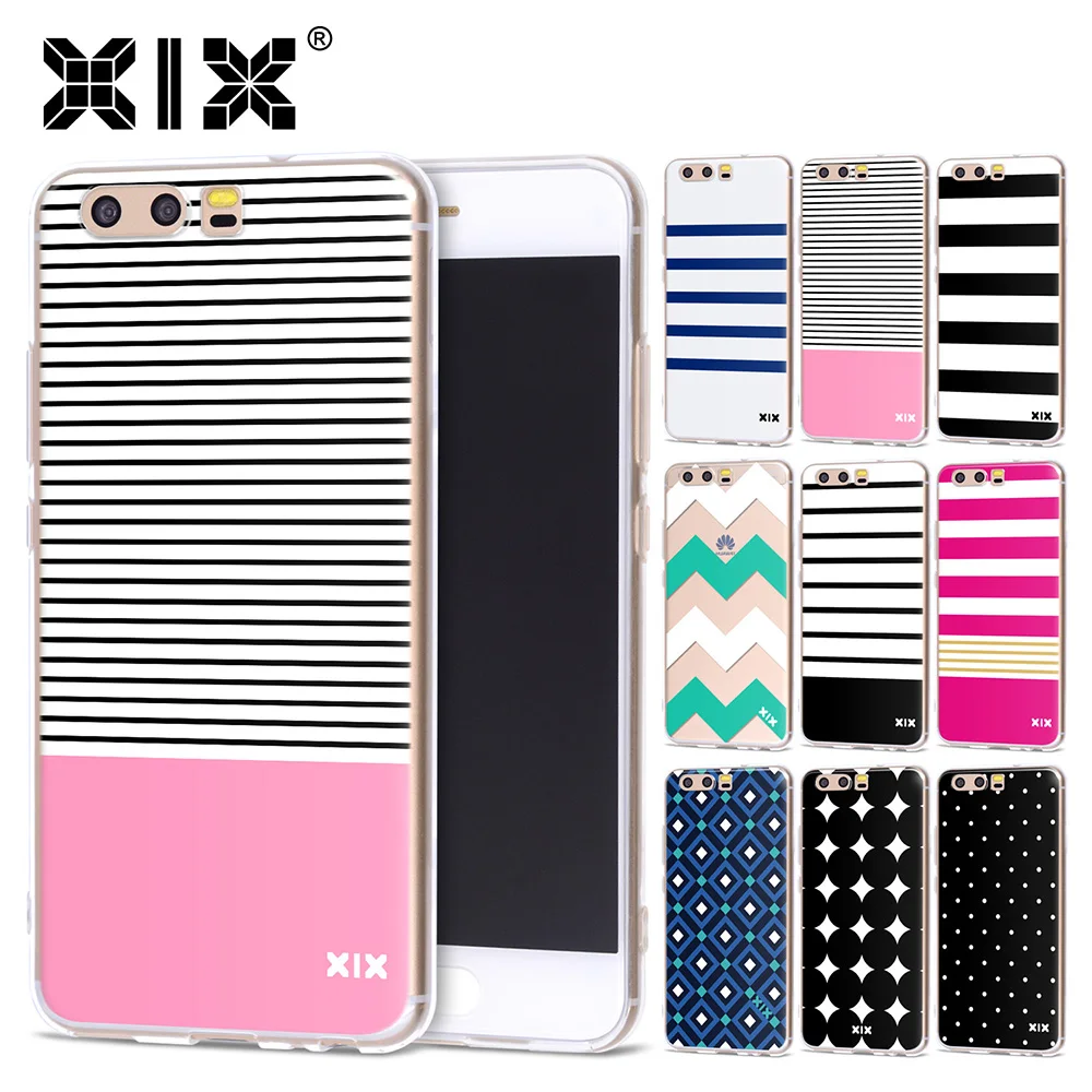 For Huawei P10 Lite Case Stripe Cover P9 2017 for P8 P20 Pro Plus P Smart Honor 6A 6X 7X 9 Mate 10 |