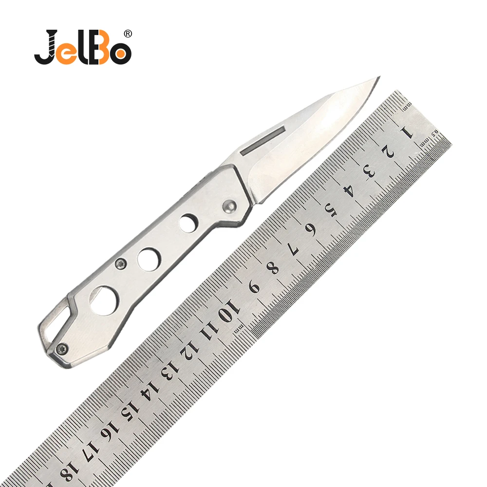 JelBo инструмент самозащиты портативный карманный складной нож из нержавеющей