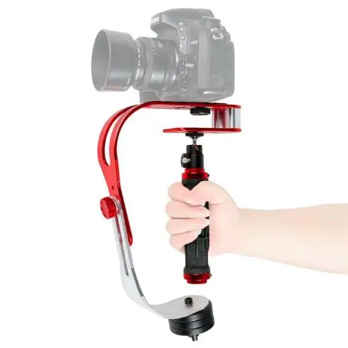 

Ручной Стабилизатор Gimbal для цифровой камеры Gopro DSLR SLR Sport DV алюминиевый сплав стабилизатор для камеры DSLR Универсальный красный