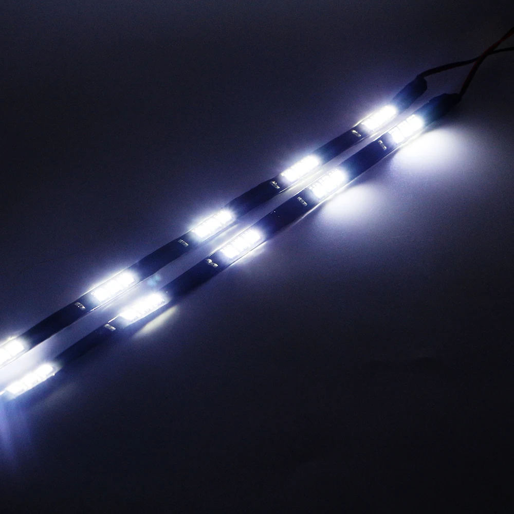 100 шт./лот 30 см 5050 15 SMD гибкая светодиодная лента декоративная лампа DC 12V