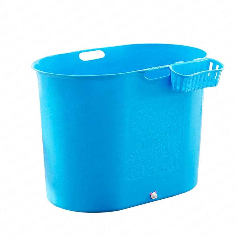 

Full Body Folding Bath Tub Adult Tub Bath Barrel Bath Barrel Household Thick Plastic Fumigation Bath Barrel