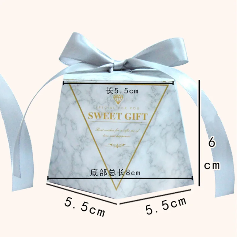 10 шт. бумажные пакеты для конфет с цветочным принтом|Подарочные сумки и упаковка|