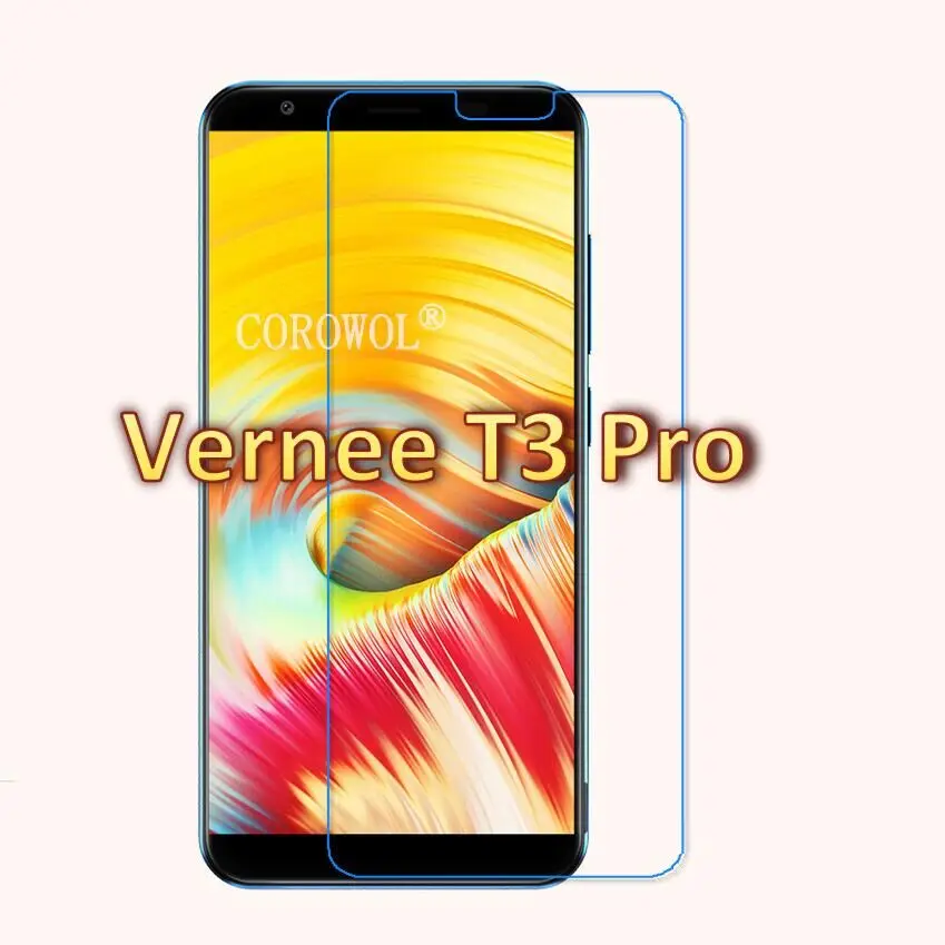 Закаленное Стекло для Vernee T3 Pro Экран протектор Анти не царапающееся 9Н 2.5D тонкий