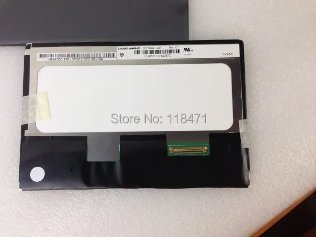 7 0 дюймовая TFT ЖК панель для CHIMEI INNOLUX N070ICG LD4 1280*800 LVDS дисплей IPS экран 1 канал 6 bit 40