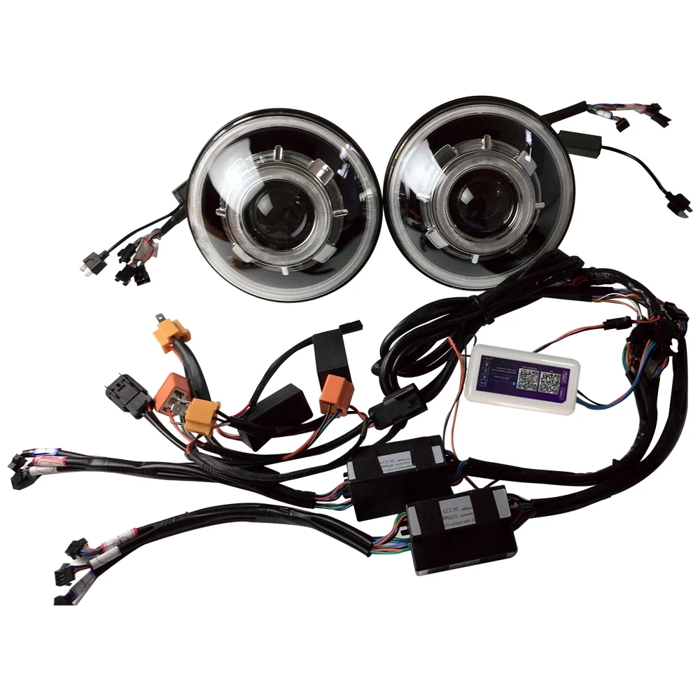 Jeep Wrangler JK led Headlight