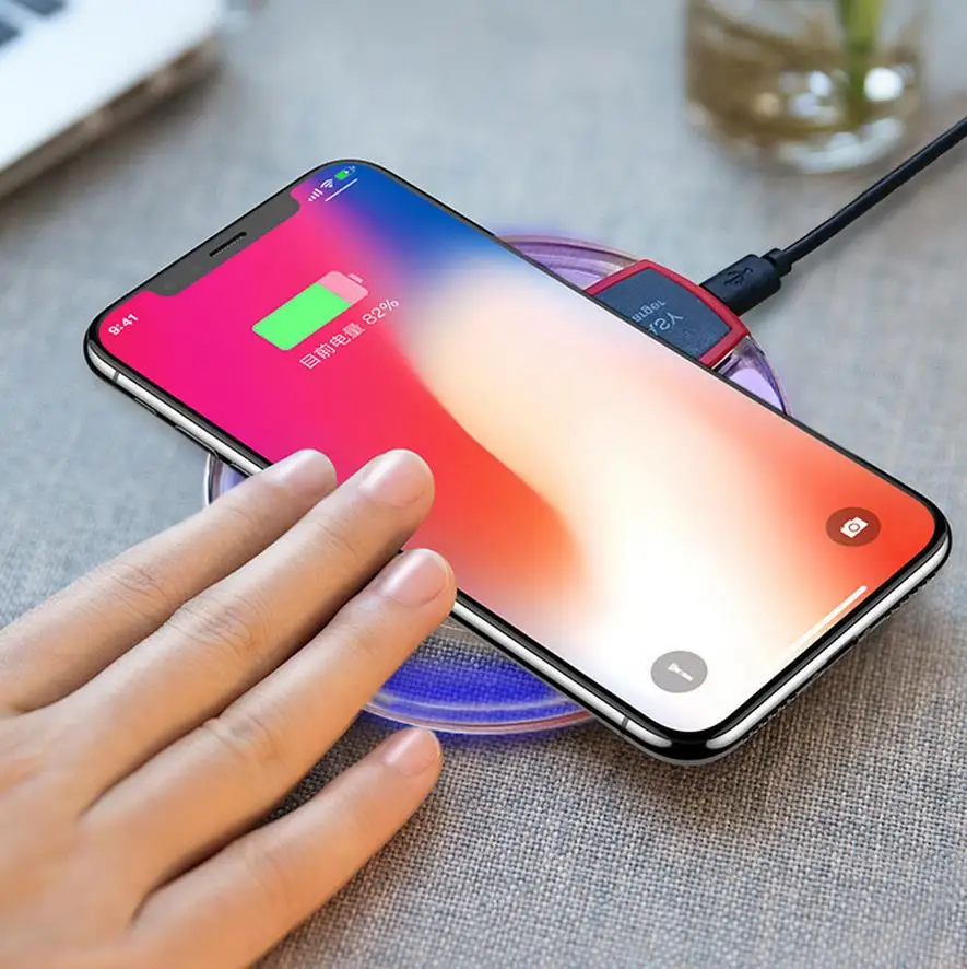 Универсальное беспроводное зарядное устройство для Huawei P30 Pro P20 Mate 30 20 10 быстрая