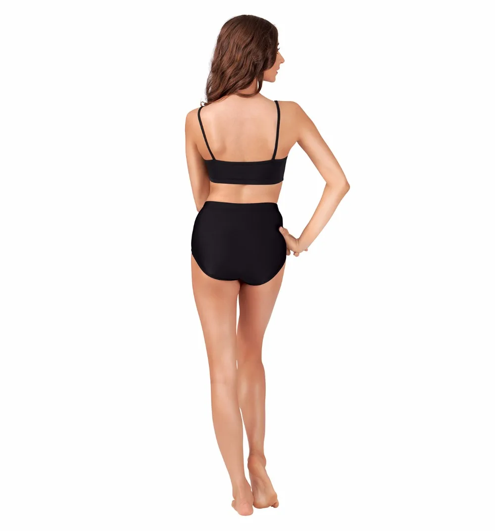 Женские черные джазовые танцевальные шорты из спандекса для взрослых Балетные