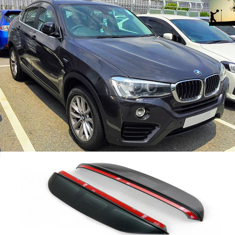 Авто Стайлинг для BMW X6 F16 2015 2016 2017 зеркало заднего вида козырек против дождя на