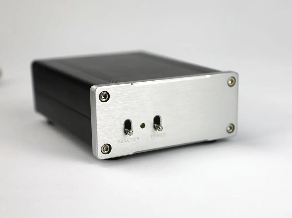 

DIYERZONE Hifi Wolfson WM8740 + DIR9001+OPA2604 USB /Coax DAC +Split Power Supply L10-8