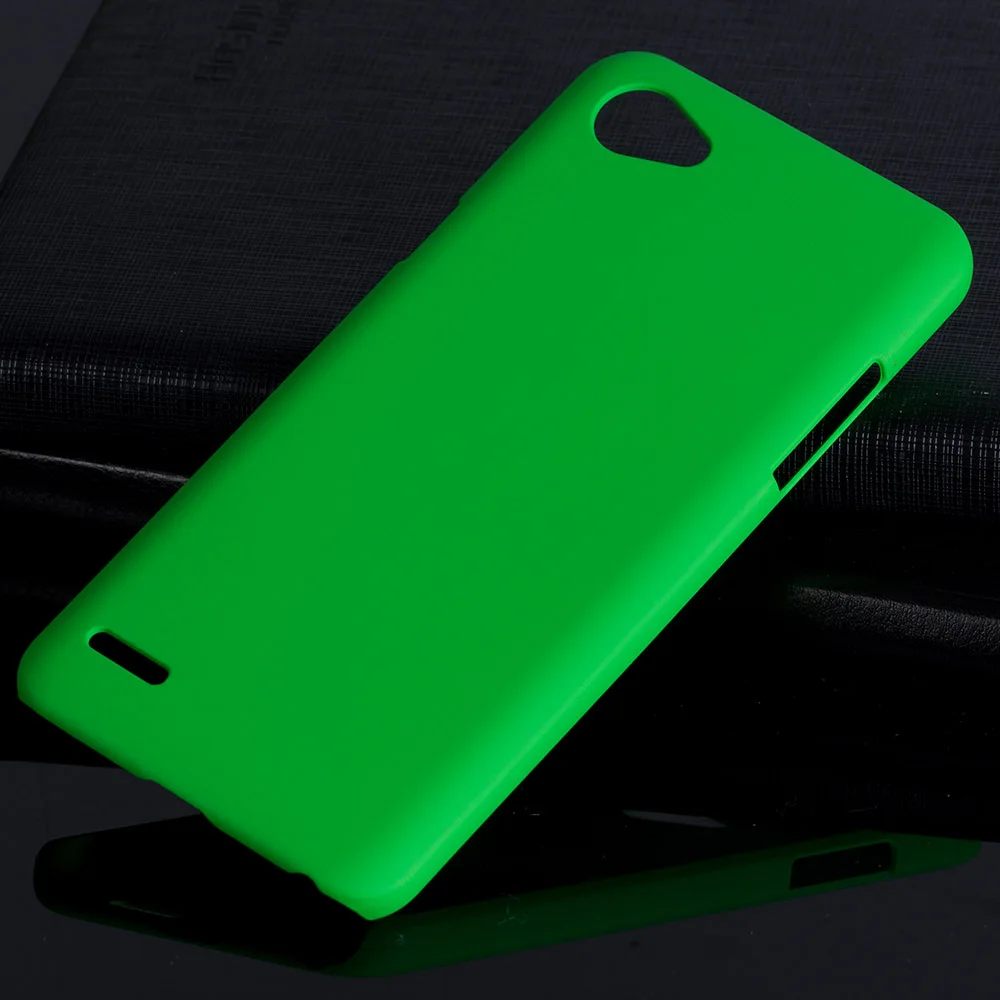 Матовая Пластик Coque 5.5For Lg Q6 чехол для Lg Q6 Q6a плюс альфа M700 M700a телефона чехол-лента на заднюю панель - Цвет: Green