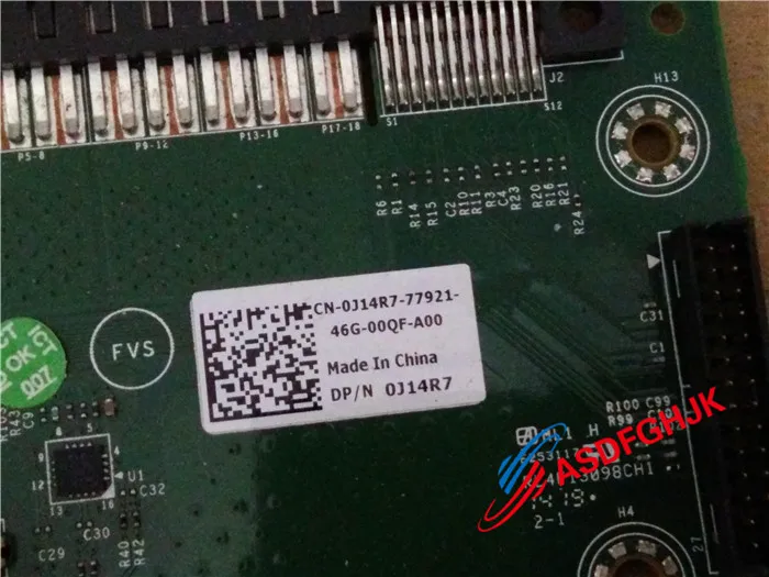 Original FOR Dell Power Edge T630 Backplane Board Part 0j14r7 J14r7 CN-0J14R7 fully tested | Компьютеры и офис