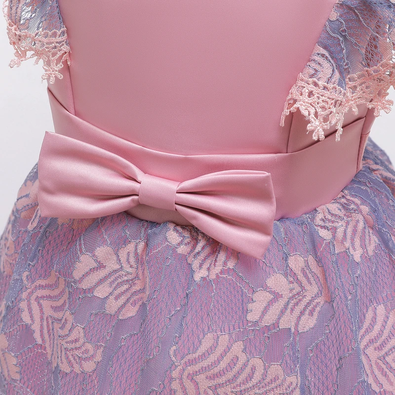 New Lace Baby Girls Dress Princess Wedding Party Kids Dresses For Prom Gown 2019 Formal Children Evening Clothing 10 Years | Детская