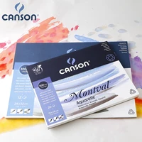 canson 185gm2 aquarelle painting watercolor paper 10 5x15 5cm 12sheets hand painted paint watercolour book pad art supplies