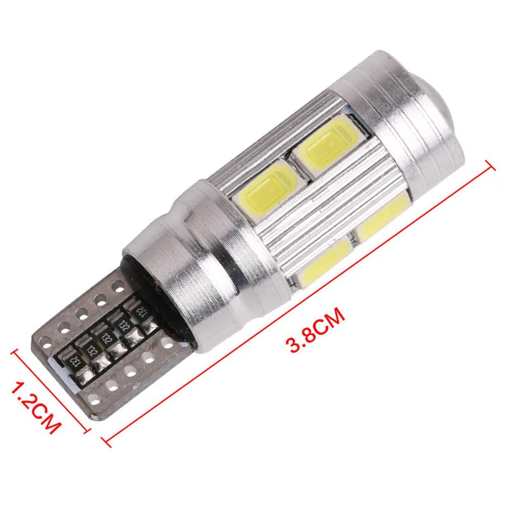 6 шт./лот T10 10LED ширина света W5W-5630 инструмент свет CAN АВТОБУС автомобиля