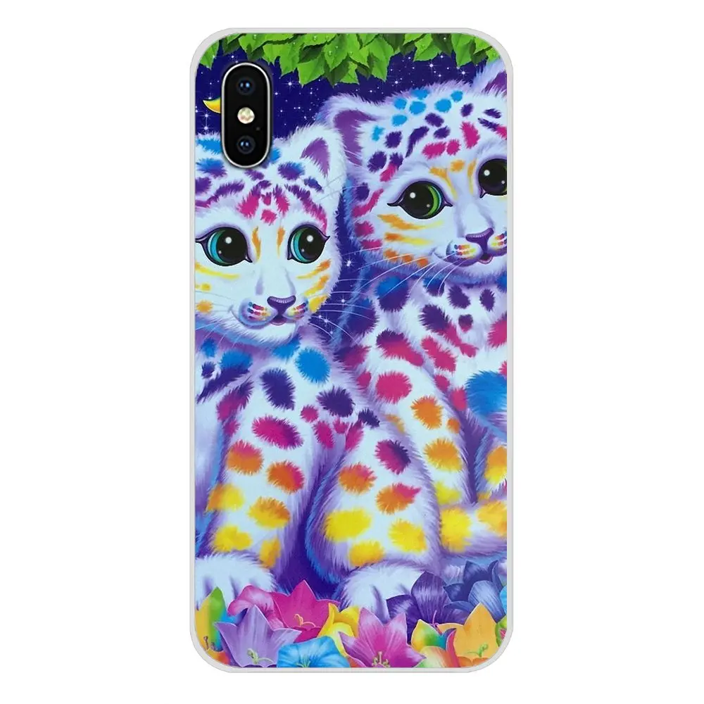 images 6 Чехол на заказ для Apple iPhone X XR XS MAX 4 4S 5 5S 5C SE 6 6S 7 8 Plus ipod touch 5 6 Rainbow Lisa Frank tiger horse dog Cat - Цвет: images 6