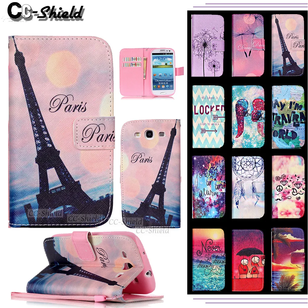 Флип кейс для Sumsung Galaxy S3 Neo Duos GT I9300 I9301i чехол телефона кожаный YS3 сумка|cases for sumsung