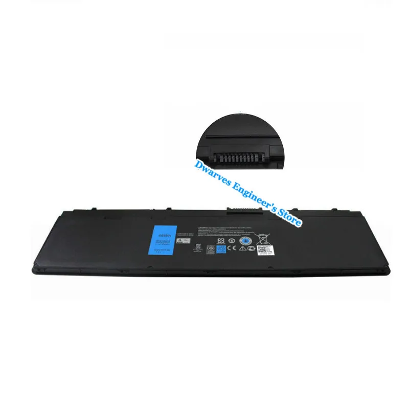 Аккумулятор WD52H для ноутбука Dell Latitude E7240 аккумулятор E7250 0KWFFN FW2NM GHT4XL HJ8KP J31N7 JMWGJ KWFFN 7 4