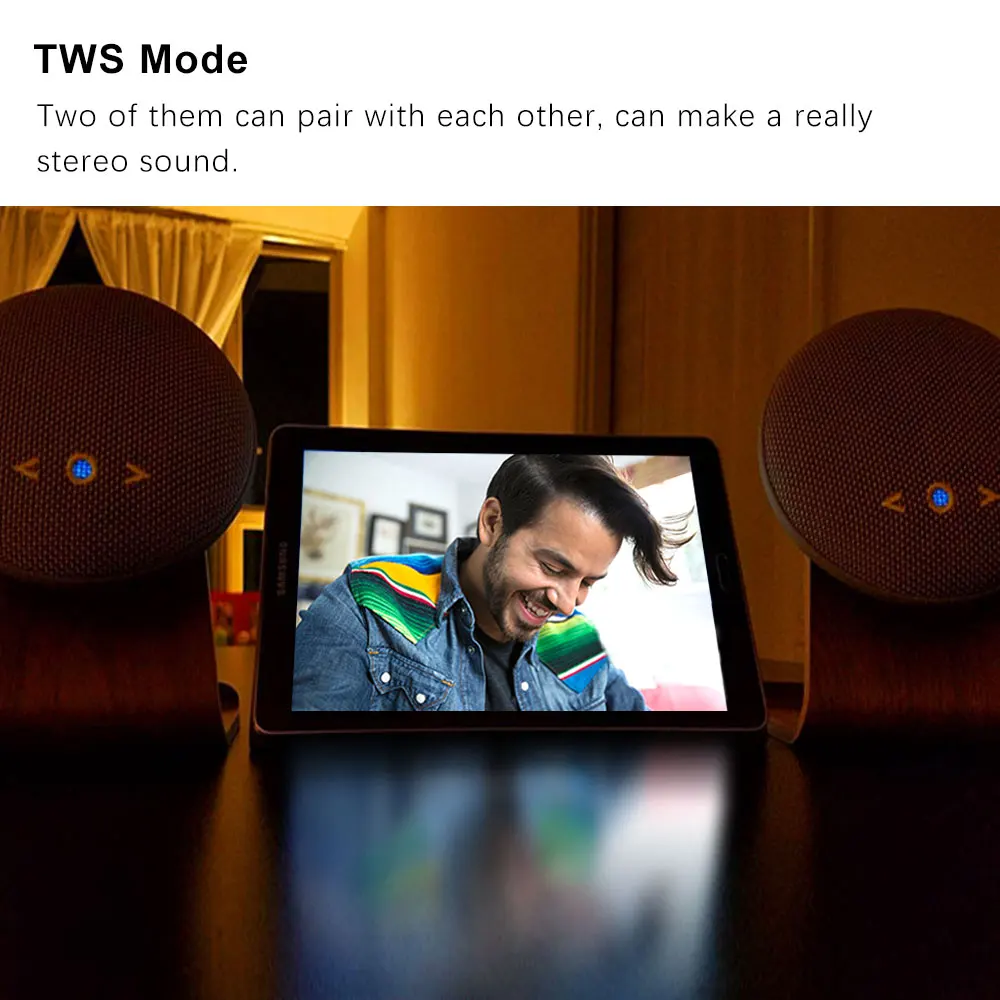 Новое поступление мини водостойкий TWS беспроводной Bluetooth динамик Hands free Открытый