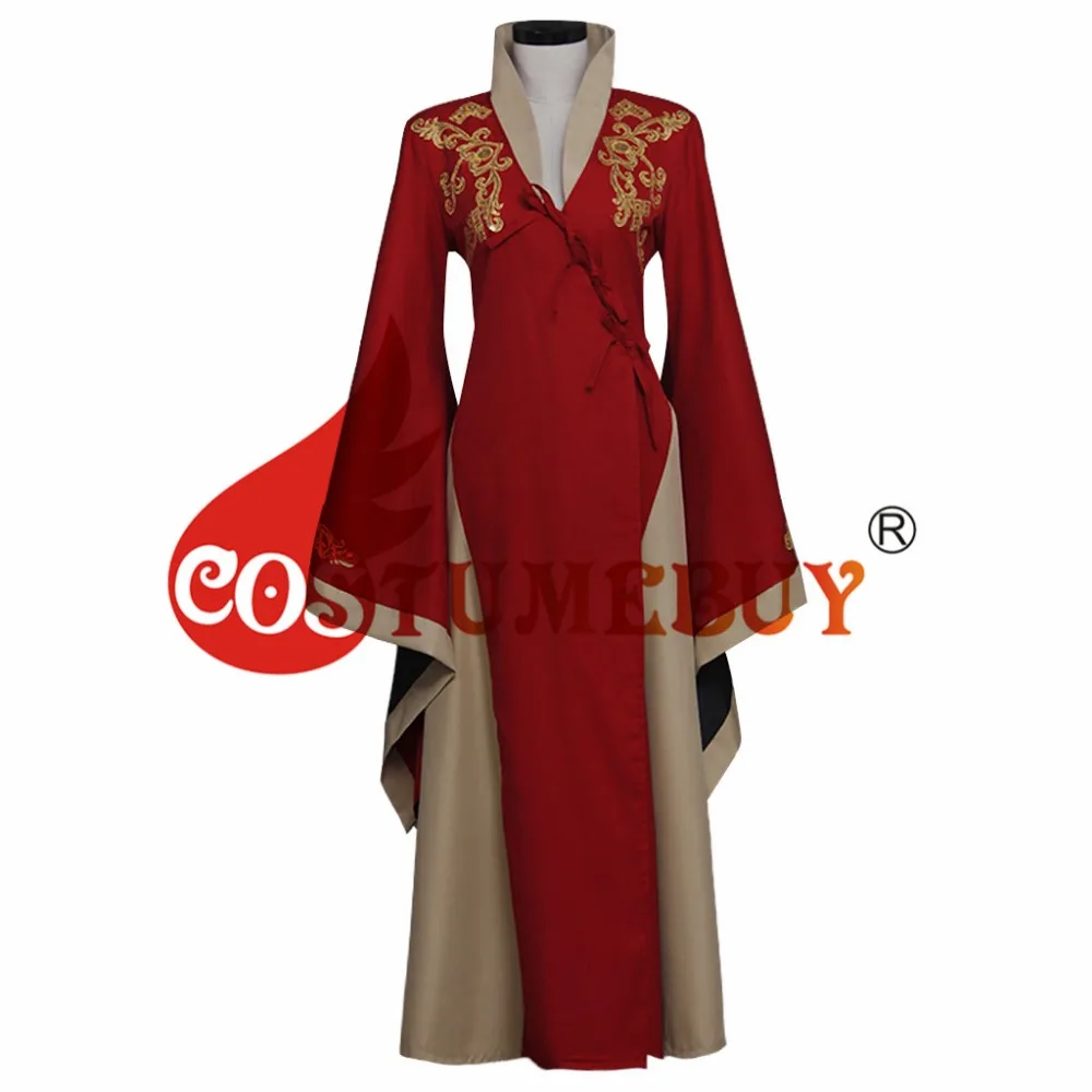 CostuemBuy Cersei Lanniste карнавальный костюм платье королевы средневековый на Хэллоуин