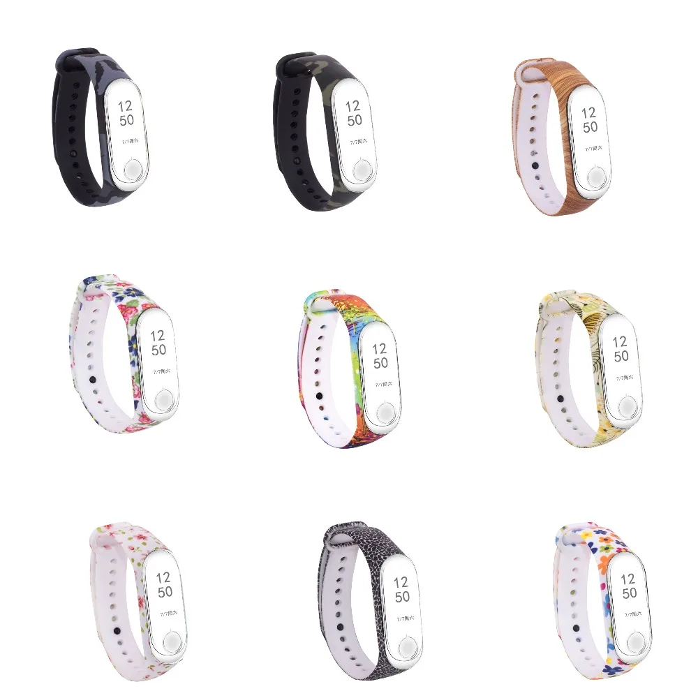 Ремешок Tonbux для mi Band 3, цветные силиконовые ремни для Xiaomi mi Band 3, умный Браслет, сменный ремешок для Xiaomi mi Band 3