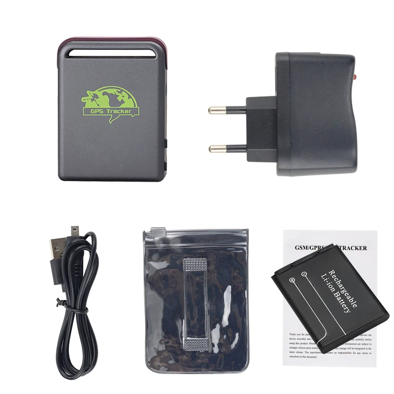 GPS-трекер TK102B Tk102 10 шт. компактный GSM GPRS автомобильный локатор слежения с вилкой