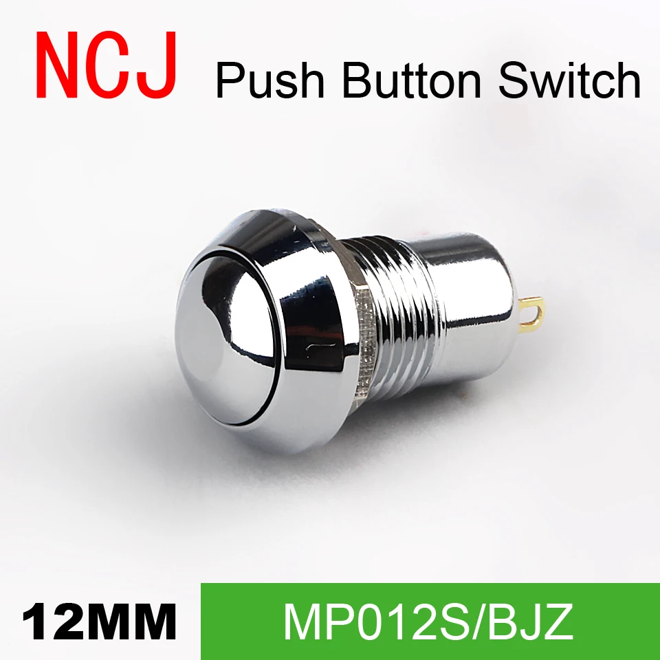 

NCJ MP12 Metal Push Button Switch Series -Alternate Maintained 2A