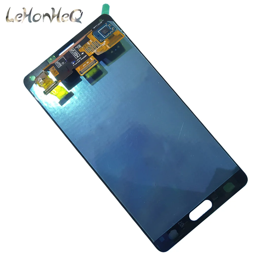 AMOLED ЖК дисплей для samsung Galaxy Note4 2014 N910 N910F N910K с сенсорным экраном дигитайзер сборка